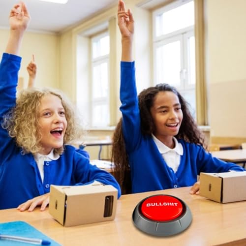 Buzzer , TV-Spiel-Buzzers mit Licht und Sound, Fun Light Bullshit Buzzers , Buzzer- für Verführer, Stressabbau, Freunde, Erwachsene, Kollegen, Alle