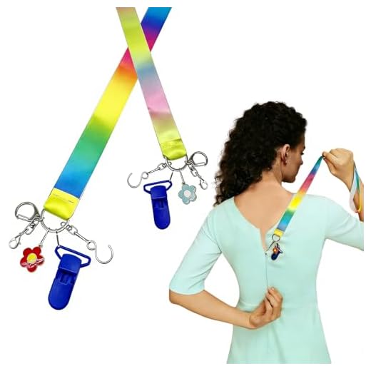 Dress Zipper Helper Zip Aid Tool for Easy Zipping - Zipper Puller for Dresses, Self-Zipping Aid for Kids, Elderly, and Arthritis, Compatible with Most Types, Convenient and Independent Dressing