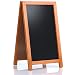Cedar Markers 42”x24” A Frame Chalkboard Sign. Sidewalk Chalk Board Standing Sign. Blackboard for Restaurants, Bars, Shops and Wedding Signs. Robust Indoor and Outdoor Sandwich Sign for Chalk Markers.
