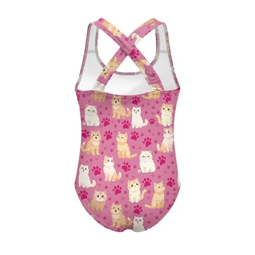 Girls One-Piece Swimsuit for Swimming Lessons Beach Volleyball Pool Party Outdoor Training Quick Dry2