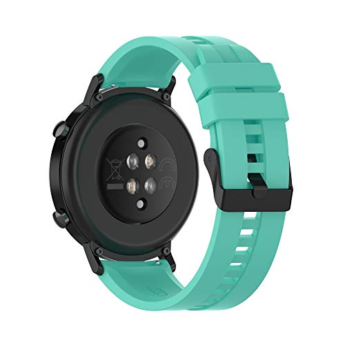 Correa de silicona de 20 mm para reloj deportivo perfecta para el gimnasio