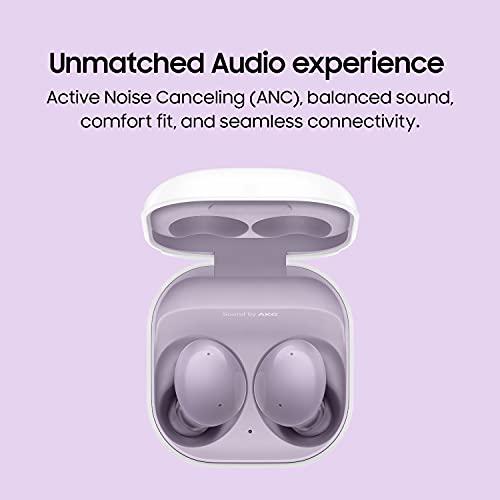 Image of Samsung Galaxy Buds 2 | Active Noise Cancellation, Auto Switch Feature, Up to 20hrs Battery Life, (Lavender)