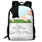 Es ist ein toller Rucksack für den Alltag. Sie können es zur Schule, zum College, zum Einkaufen, zum Radfahren oder für Wochenendreisen mitnehmen. Die beste Wahl als Geschenk zu Weihnachten / Neujahrsgeschenk für Gymnasiasten, Studenten, Jungen und Mädchen