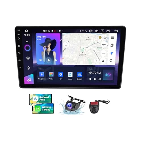 Autoradio Bluetooth 5.0 de 9 pouces doté du système Android 13 et d'un processeur DSP