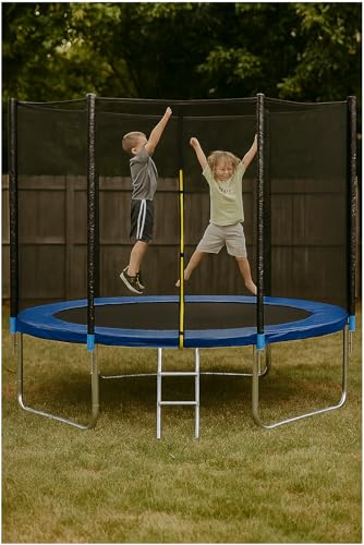 Image of Reznor Trampolines: The Best Imported Trampolines on The Market with Safety Net for Kids & Adults Heavy Mould (6 Feet Blue)