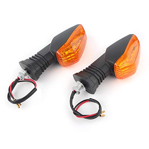 Cnfang4 Motorbike LED Indicator Blinker Lamp Light for Suzuki GSXR600 2004-2005, GSXR750 K1 2001-2003, GSXR1000 2001-2004 Amber Lens