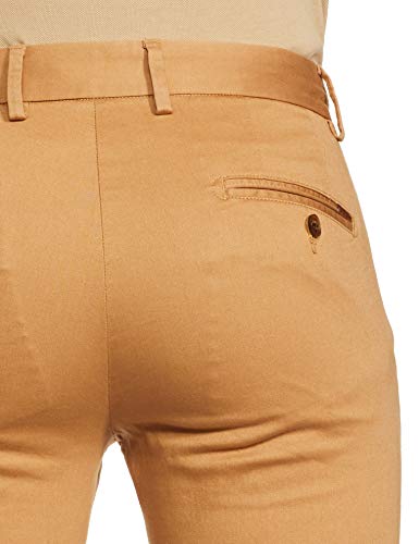 Image of Park Avenue Men's Cotton Blend Dobby Pattern Neo Fit Flat Front Chinos