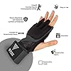 WYOX-Boxing-Wraps-MMA-Gloves-Inner-Boxing-Gloves-for-Men-Women-Youth-EZ-Off-On-Thick-Knuckle-Padding-Breathable-Fabric-Hand-Wraps-Heavy-Bag-Gloves WYOX Gel Quick Hand Wraps for Boxing MMA Kickboxing - EZ-Off & On - Padded Knuckle with Wrist Wrap Protection for Men Women Youth (Black, S-M)