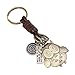 Produktbild Emorias 1PC Keychain Vintage Eule Taschenanhänger Key Rings Anhänger Schlüsselbund Damen Tasche Deko Anhänger Schlüsselanhänger Geschenk