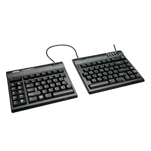 KINESIS Freestyle2 Keyboard, Wired (Pack of 1), Black