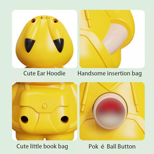 Image of Toy Face Changing Doll Key Holder Cartoon Character Keychain for Men Gifts