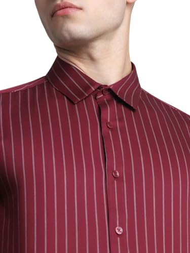 Image of Jack & Jones Slim Fit Striped Casual Shirt