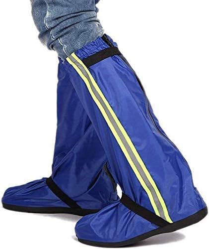 Waterproof Silicone Shoe Covers for Men & Women - Non-Slip Rain Boots & Hiking Gaiters Set - Durable Motorcycle & Snow Protection (Color: C, Size: D - X-Large)