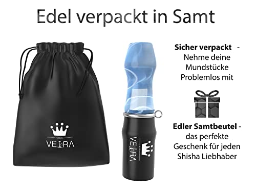 Shisha wiederverwendbares Hygiene Mundstück VEIRA Premium - hochwertiges Shisha Zubehör aus Acryl - Hygienemundstück… – Bild 4