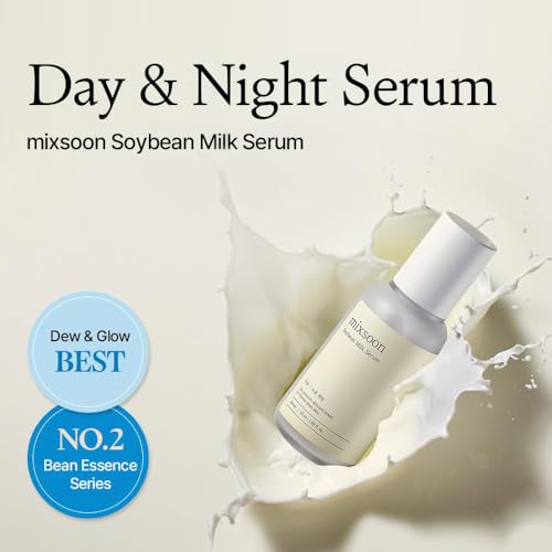 mixsoon Soybean Milk Serum - Bean Essence No.2 Nourishing Serum, Korean Skincare for Glass Skin - (1.69 fl.oz / 50ml) - Thumbnail 2