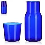 Parfait pour toutes les occasions : que ce soit pour thanksgiving, un pique- estival ou une soirée décontractée bord de la piscine, cet ensemble de verres apporte une touche d'élégance à chaque moment convivial. il comprend une carafe avec ses tasses et un verre de chevet
