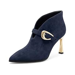 Navy Blue Suede