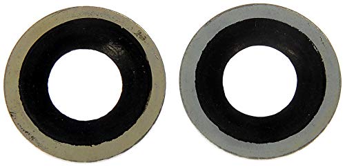 Dorman 097-021Cd Metal/Rubber Drain Plug Gasket, Fits 1/2, M12, M12 So Compatible With Select Models, 2 Pack #TOP2