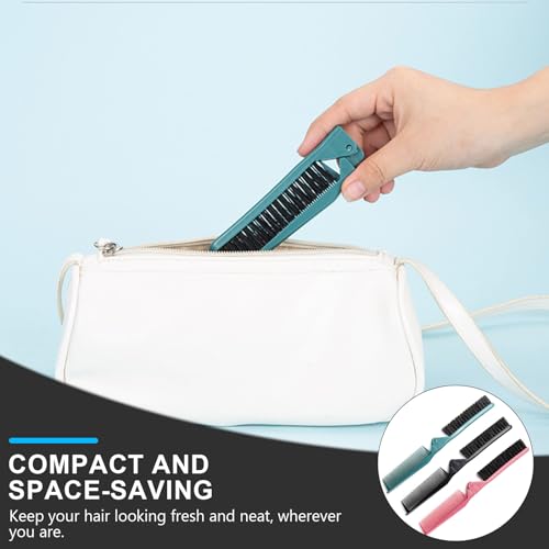 Cepillo de Pelo Plegable 3 Pzs para Viaje miniatura 6