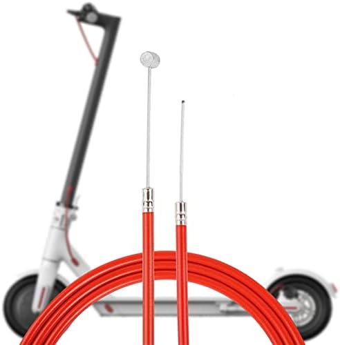 WELLSTRONG Brake Cable M365 Rear Brake Cable Replacement for MI M365/Pro Electric Scooter Replacement Parts（Red）74.8 inch