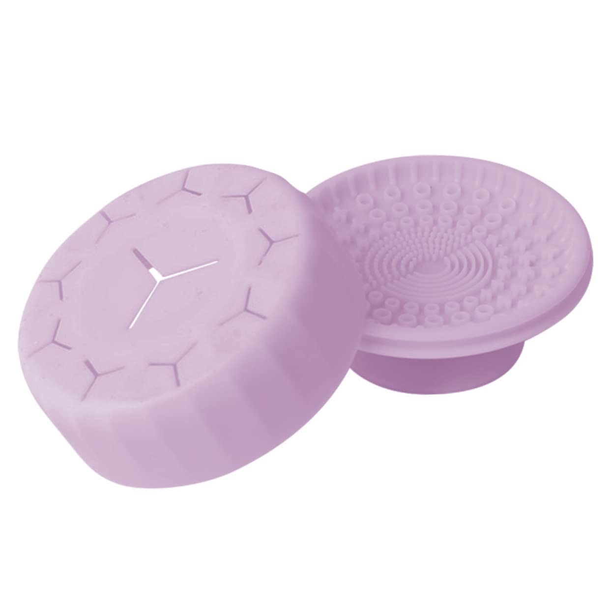 FRCOLOR 4stücke Reise Make-up Pinsel Reiniger Mit Faltbarer Reinigungsschale Nutzung Für Einfache Und Gründliche Von Kosmetikpinseln Tragbar Und Leicht Zu Verwenden