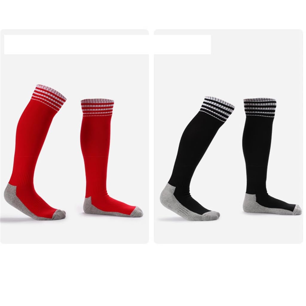 Chaussettes de football longues pour homme et femme bas de serviette sport