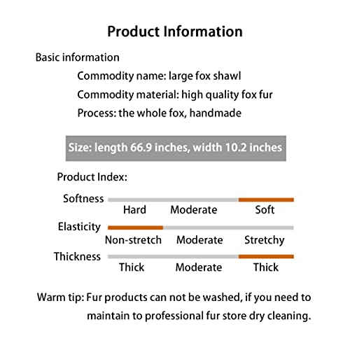 Daisha Women's Thick Warm Christmas Scarf, Trendy Versatile Fox Fur Shawl, Suitable For New Year Nobleman's Evening Feast. #TOP3