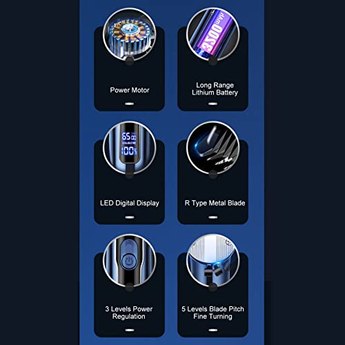 Aparador de Cabelo Elétrico, Lâmina Incisiva Plugue Dos EUA 100-240 V Conjunto de Cuidados para Cabe