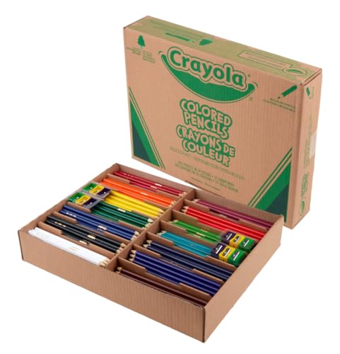 Crayola Colored Pencil Classpack (462ct), Teacher Appreciation Gifts, Classroom Must Haves, School Supplies, Bulk Colored Pencils, 14 Assorted Colors, Ages 3+ by Crayola - Image 3