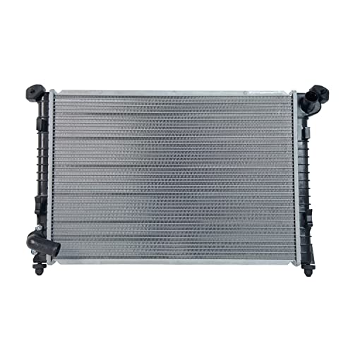 TYC 2747 Compatible with MINI COOPER 1-Row Plastic Aluminum Replacement Radiator, Black