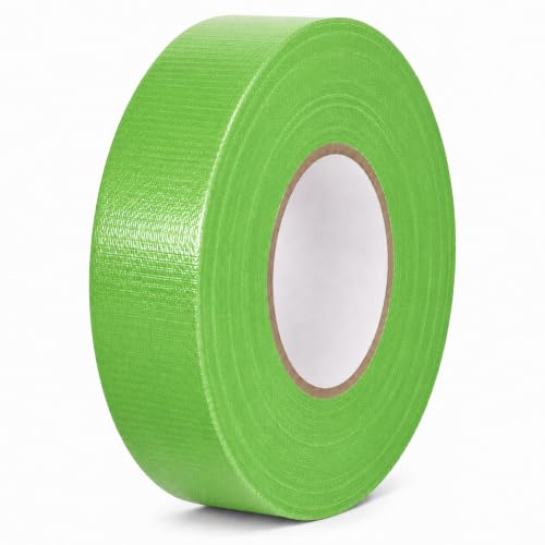Image of GGR Supplies CDT-36 Light Green Cloth Duct Tape, 1.5 Inch x 60 Yards | Industrial Grade; Waterproof and UV Resistant; Clean Removal With No Sticky Residue; Repairs, Packaging, Bundling and Sealing