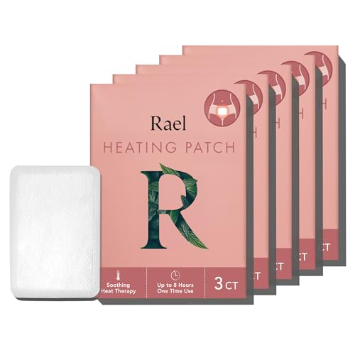 Rael Heating Patches, Herbal Heating Patches - Period Heating Pads