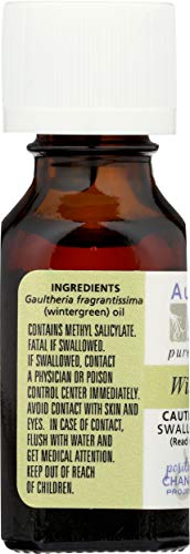 Aura Cacia Aceite Esencial Wintergreen 0.5 Fl Oz miniatura 4