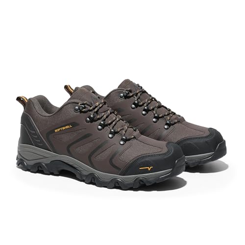 Image of NORTIV 8 Men's Low Top Waterproof Hiking Shoes Trekking Trails Outdoor Work Shoes