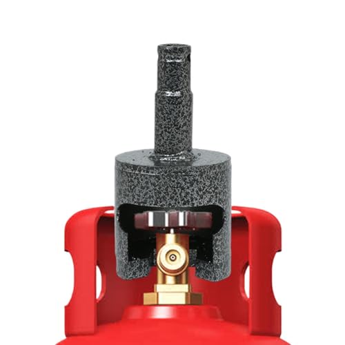 Generisch Tensor de válvula de depósito de gas, manual Versatile Labor Saving Cylinder Wrench Tool for Safe Gas Valve Adjustment and Tightening, Durable Household Utility Tool for Home Dorm Apartment