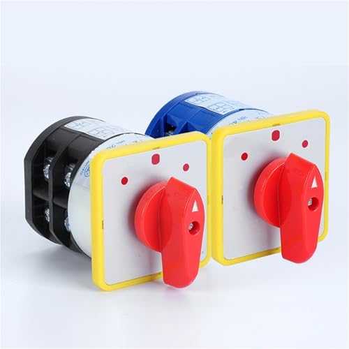 Interrupteur à cames triphasé 3P ON-OFF-ON pour moteur 25A