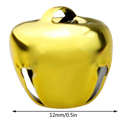 400Pcs Jingle Bells, Marrywindix 1/2 Inch Craft Bells Bulk Diy Bells For Christmas, Party, Festival Decoration And Home Decoration #TOP1