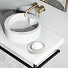 Jabonera ovalada de resina IMEEA para lavabo, con aspecto de piedra, estable y con peso, diseño bajo perfil, apta para jabón en barra estándar, barras de champú y esponjas pequeñas 8