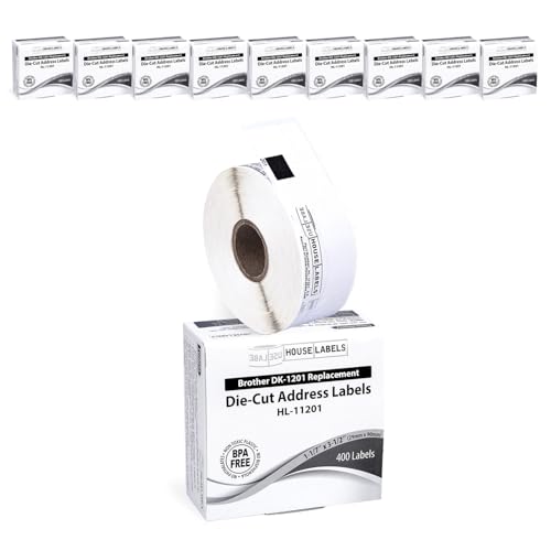 Compatible Address Labels replacement for Brother DK-1201 (1-1/7