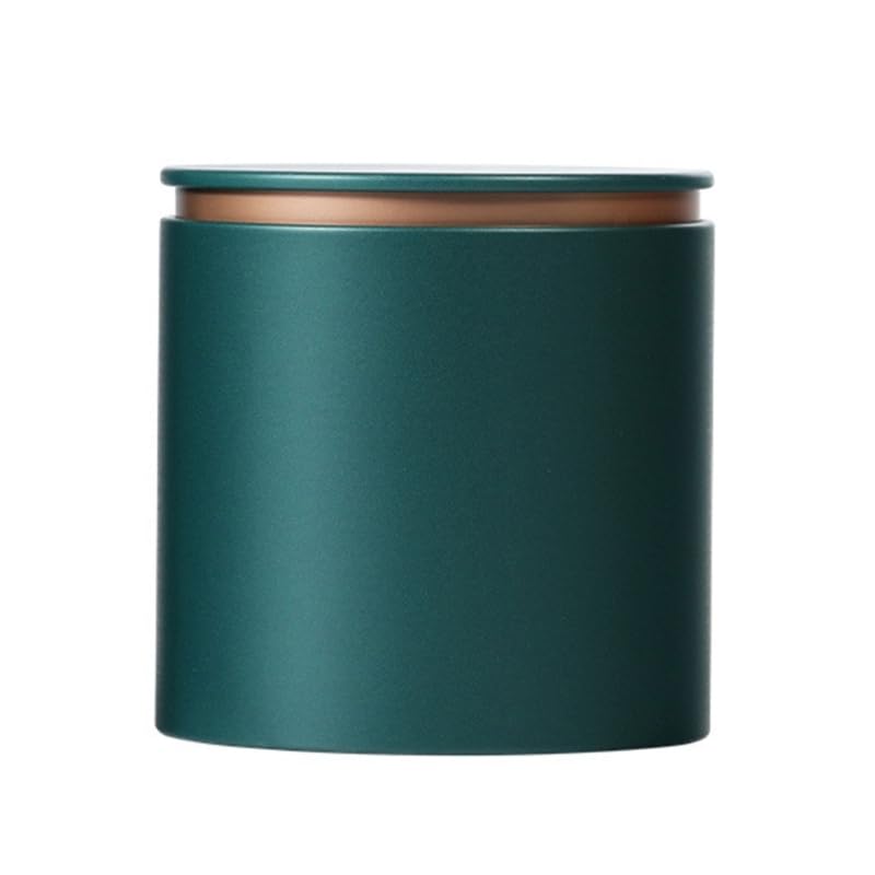 Almacenamiento para café, dulces, recipiente suelto, recipiente de hojalata, hierbas, tarro de metal, bidón de té, soporte para caramelos, fiesta, regalo, hierbas, té, café, pequeño