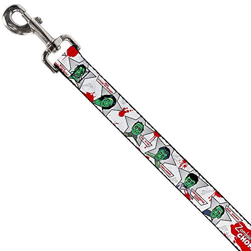 Laisse pour chien Zombie Chomp accessoire de marche robuste sangle nylon 1,8 m - 3