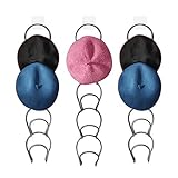 XINFULL 15 Rings Cap Rack Hanging Hat Organizer Baseball Holder Scarfs Bag Hanger Storage for...