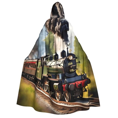 Cape à capuche train vapeur adulte pour vos soirées déguisées et cosplay
