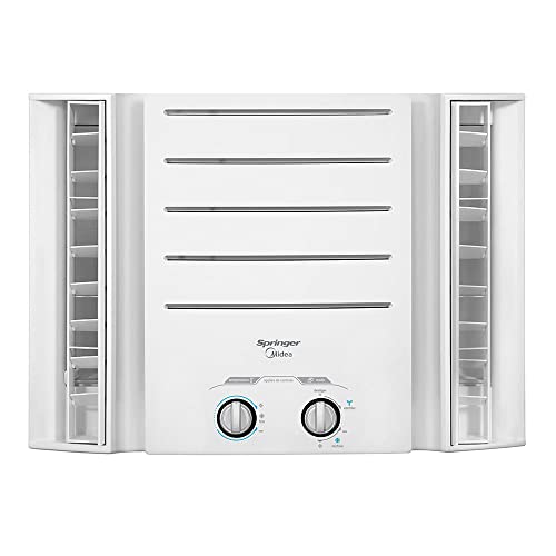 Ar Condicionado Janela Springer Midea 7500 BTU/h Quente e Frio Mecânico QQK075BB - 220 Volts