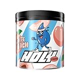 HOLY Hydration® 'White Peach' – Poudre Électrolytes Sans Sucre | 50 Portions | Boisson Hydratation Sport avec Minéraux, Eau de Coco & Vitamines | Végan, Arômes Naturels (350g)