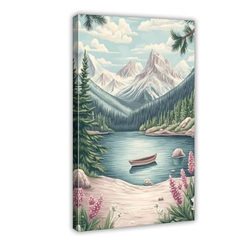 Poster Jasper sur toile déco chambre tableau 40x60 cm impression murale moderne