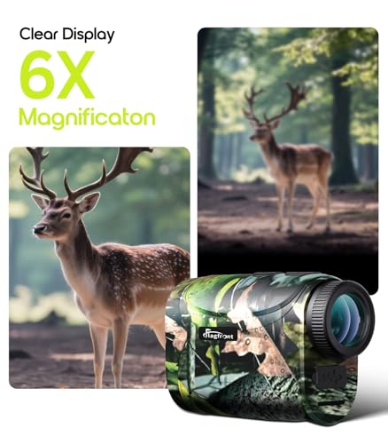 image for Flagfront Range Finder for Hunting, 1200 Yards Laser Rangefinder with 