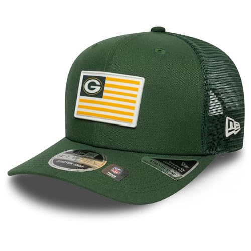 Lista de Gorra Green Bay favoritos de las personas. 50 New Era 9Seventy - Gorra elástica con diseño de bandera Green Bay Packers