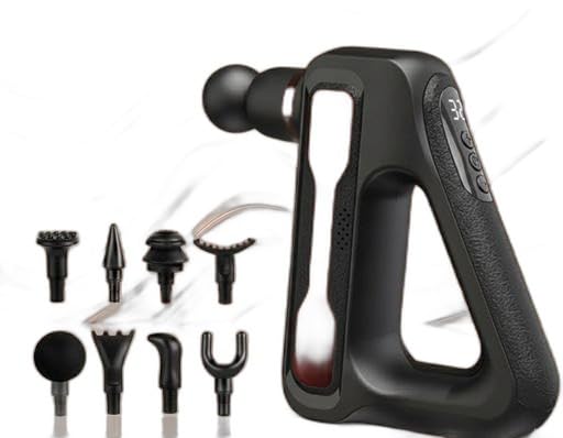 Cordless Massage Gun|Deep Tissue Percussion Bodys Massage Machine Pain Relief| Specialized Heads|Massager Machine for Full(Multicolour) |PAR-P1874-image-7