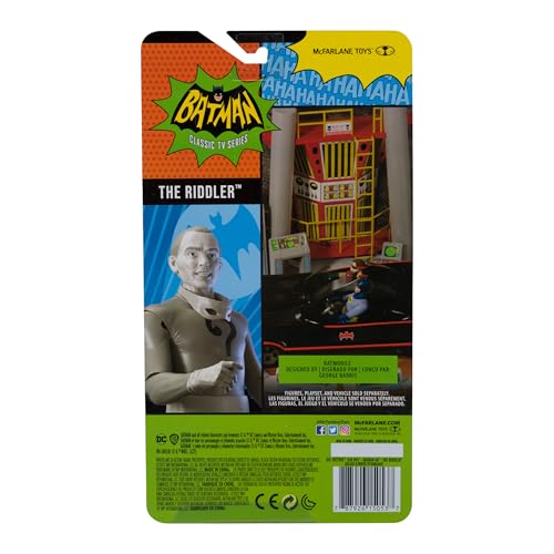 McFarlane The Riddler (Black & White TV Variant), Multicolor - Image 2